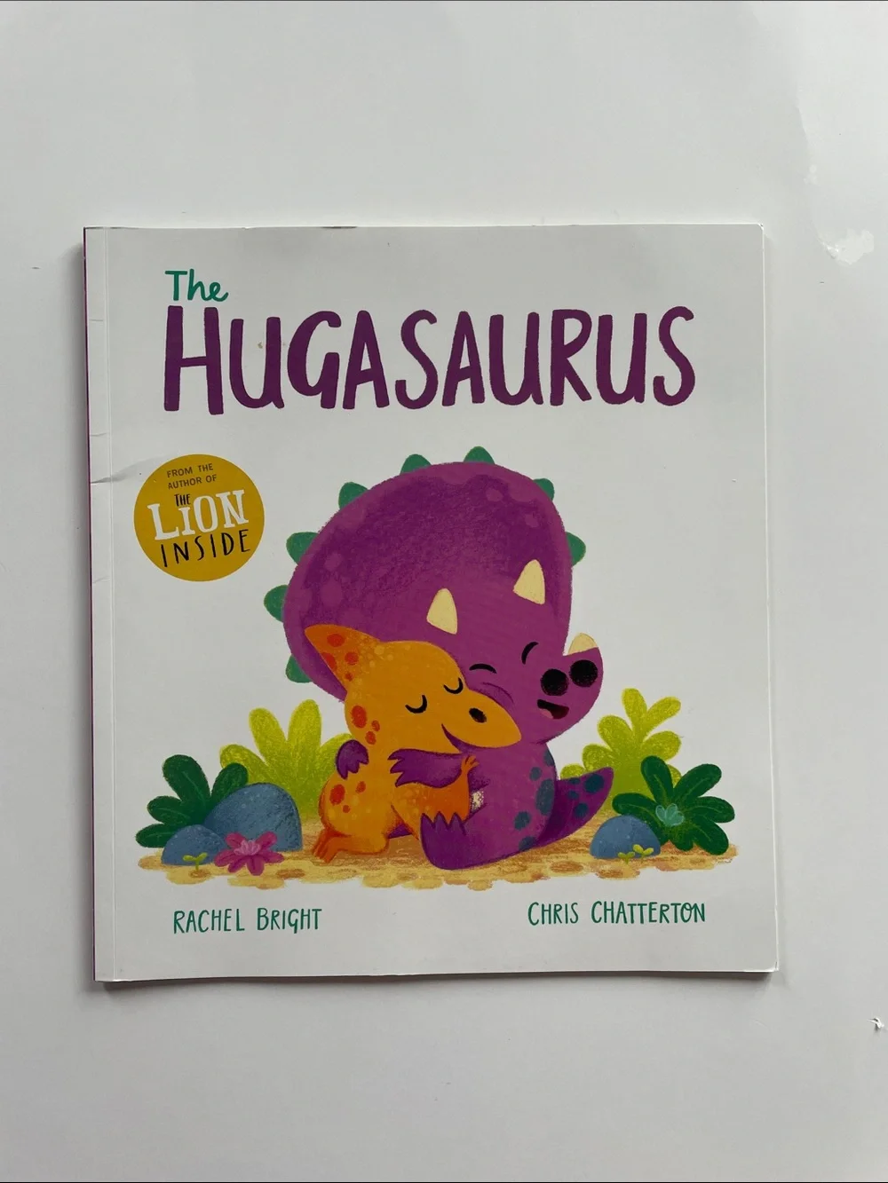 ๐ 4/$20 The Hugasaurus | Children's Book | Paperback Kids Books - Picture 2 of 4
